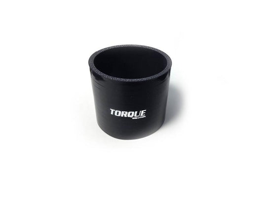 Torque Solution 2.75'' Straight Silicone Coupler - Black (TS-CPLR-S275BK)