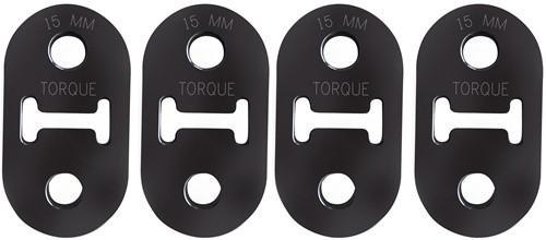 Torque Solution 15mm Exhaust Mounts - 4-Pack (TS-EH-015L4)