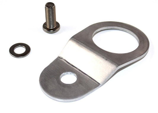 Torque Solution Silver Radiator Mount | 2001-2006 Mitsubishi Evo 7/8/9 (TS-EV-010)