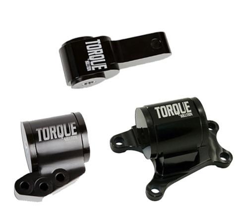 Torque Solution Aluminum Billet 3-Piece Mount Kit for 6 Speed | 2001-2006 Mitsubishi Evo 7/8/9 (TS-EV-136)