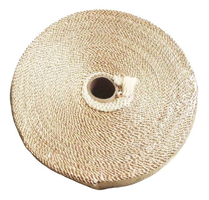 Torque Solution 2" x 100' Exhaust Wrap - Tan Fiberglass (TS-EW-2X100T)