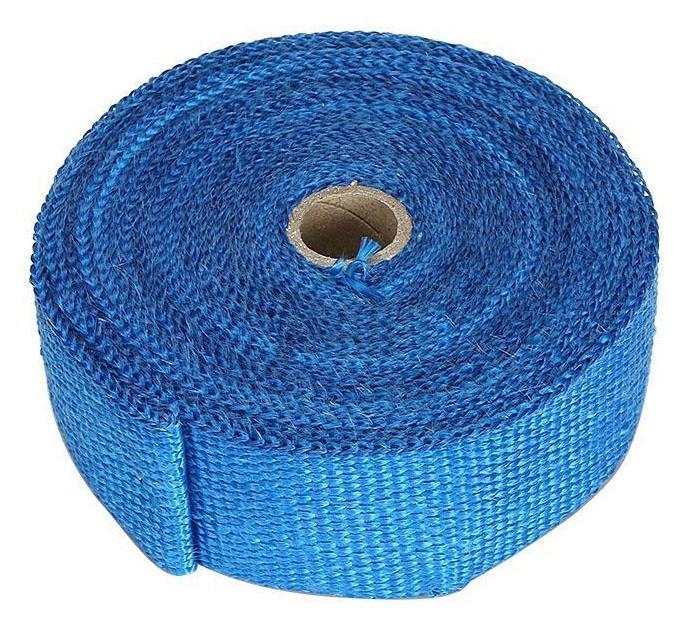 Torque Solution 2" x 50' Exhaust Wrap - Blue Fiberglass (TS-EW-2X50BU)