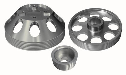 Torque Solution Lightweight Water Pump, Crank and Alternator Pulley Combo | 2010-2014 Hyundai Genesis Coupe 3.8 (TS-GEN-006S)
