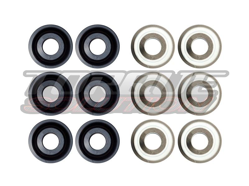 Torque Solution Solid Rear Subframe Bushings | Multiple Porsche Fitments (TS-POR-005)