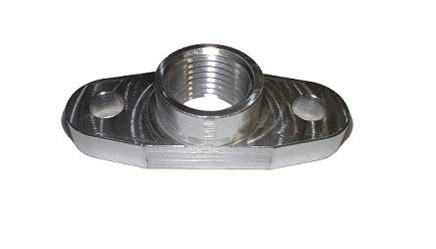 Torque Solution Billet Oil Drain Flange: Universal T3/T4 & PTE Turbos (TS-UNI-004)