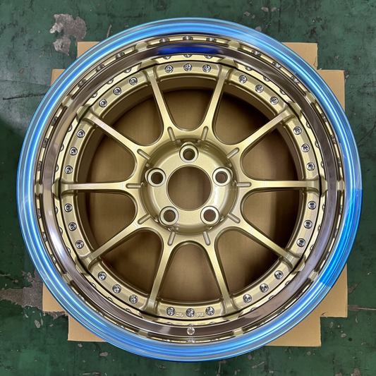SSR SP1 20x12 +37 5x130 Super Low-Disk Touring Gold