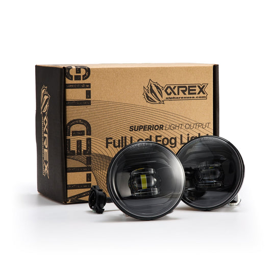 AlphaRex Universal Chevrolet/GMC/Pontiac DoubleTap Dual Color LED Projector Fog Lights