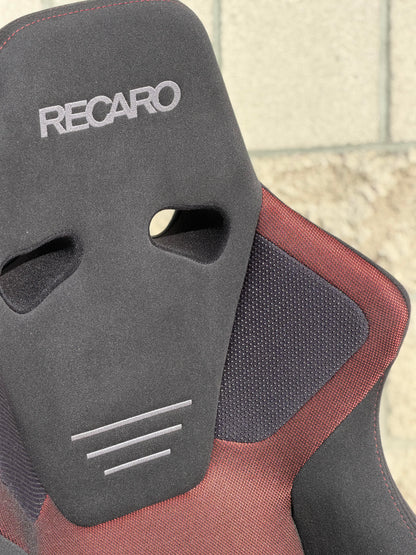 Recaro SR-6 GK100S Sport Seat - Kamui / Red Mesh