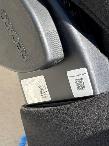 Recaro SR-6 GK100S Sport Seat - Kamui / Red Mesh