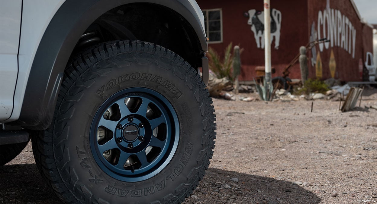 (set of 4) Method MR701 Bahia Blue | 17x9" -12mm | 5x5in Wheel