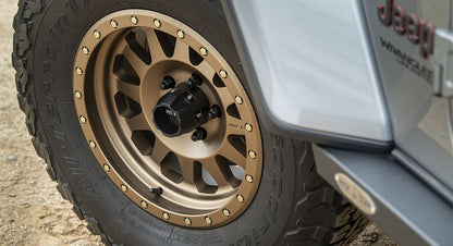 (set of 4) Method MR304 Double Standard Bronze | 17x8.5" +0mm | 6x5.5in Wheel