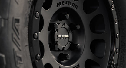 (set of 4) Method MR305 NV Double Black | 18x9" +18mm | 6x135mm Wheel
