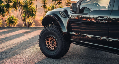 (set of 4) Method MR305 NV Bronze - Matte Black Lip | 16x8" +0mm | 6x5.5in Wheel