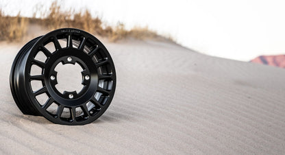 (set of 4) Method MR407 UTV Bead Grip Matte Black | 15x6" +51mm | 6x5.5in Wheel