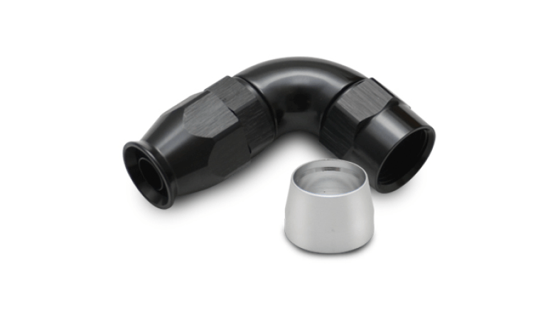 Vibrant Performance -6AN 90 Degree Hose End Fitting For Use w/ PTFE Lined Hoses