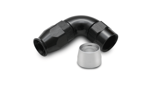 Vibrant Performance -6AN 90 Degree Hose End Fitting For Use w/ PTFE Lined Hoses