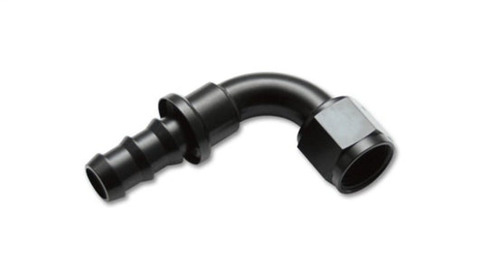 Vibrant Performance -6AN Female 90 Degree Push-On Style Hose End Fitting