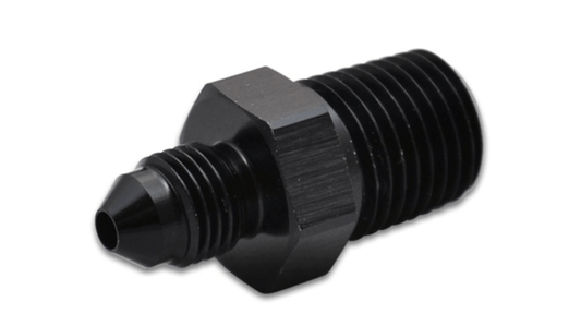 Vibrant Performance Aluminum -4AN Male To -1/8" Male NPT Straight Adapter Fitting