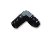 90 Degree Adapter Fitting (AN to NPT); Size: -10 AN x 3/4" NPT by Vibrant Performance