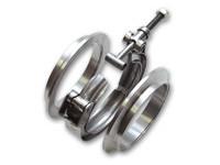 Aluminum V-Band Flange Assembly for 3" O.D. Tubing by Vibrant Performance
