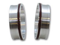 Aluminum Weld Fitting with O-Rings for 2-1/2" Tube O.D. by Vibrant Performance
