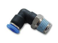 6mm Male Elbow One-Touch Fitting (1/8" NPT Thread) by Vibrant Performance