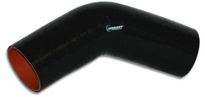 4 Ply Reinforced Silicone 45 Deg Elbow Connector 1.5in ID x 6in by Vibrant Performance