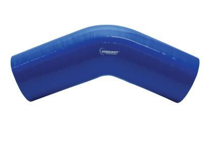 4 Ply Reinforced Silicone 45 Deg Elbow Connector 1.5in ID x 6in by Vibrant Performance
