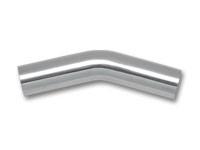 4" O.D. Aluminum 30 Degree Bend Polished by Vibrant Performance