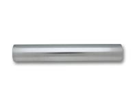 4" O.D. Aluminum Straight Tubing, 18" long Polished by Vibrant Performance