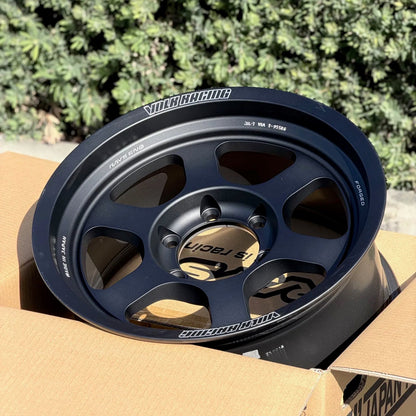 Volk Racing TE37XT M - Spec 17x8.5 +15 6x139.7 Blast Black (SET) - WheelFlip