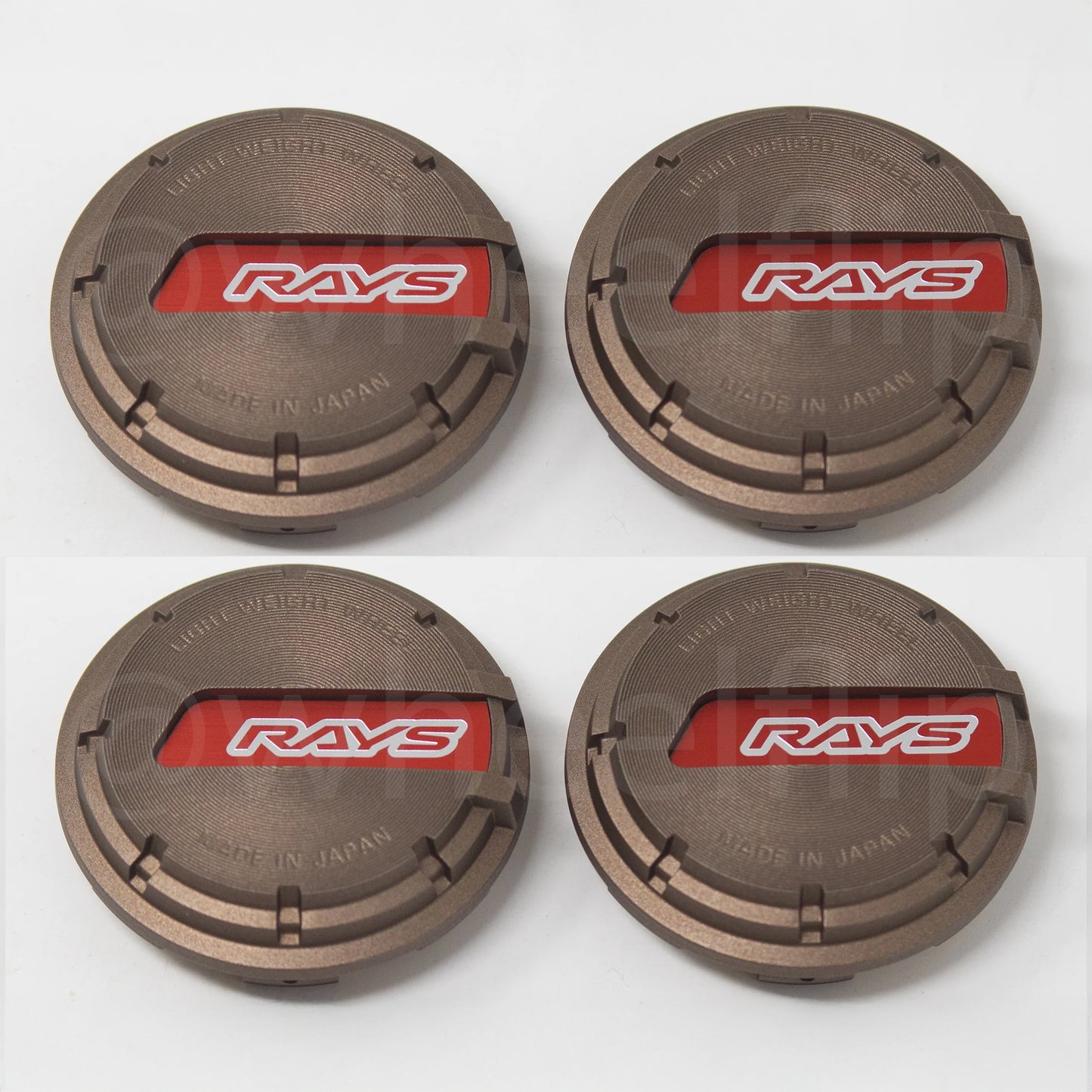 Gram Lights WR Center Cap (Red/Bronze)