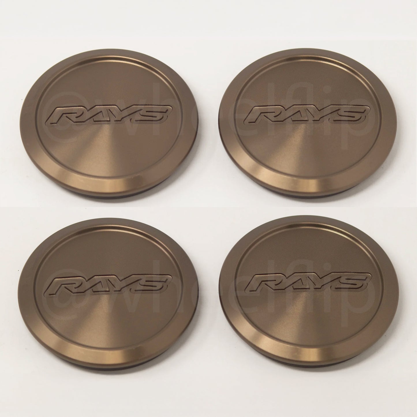 Rays Volk Racing Low Type Center Cap - Bronze (SET)