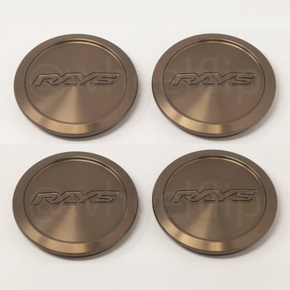 Rays Volk Racing Low Type Center Cap - Bronze (SET)