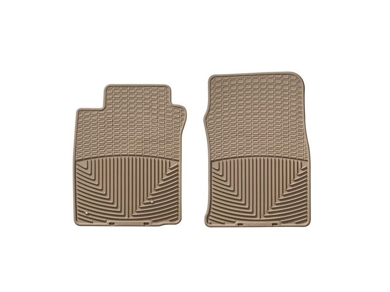 WeatherTech Front Rubber Mats | Hyundai Accent (00 - 05) / Tan (W39TN) - WheelFlip