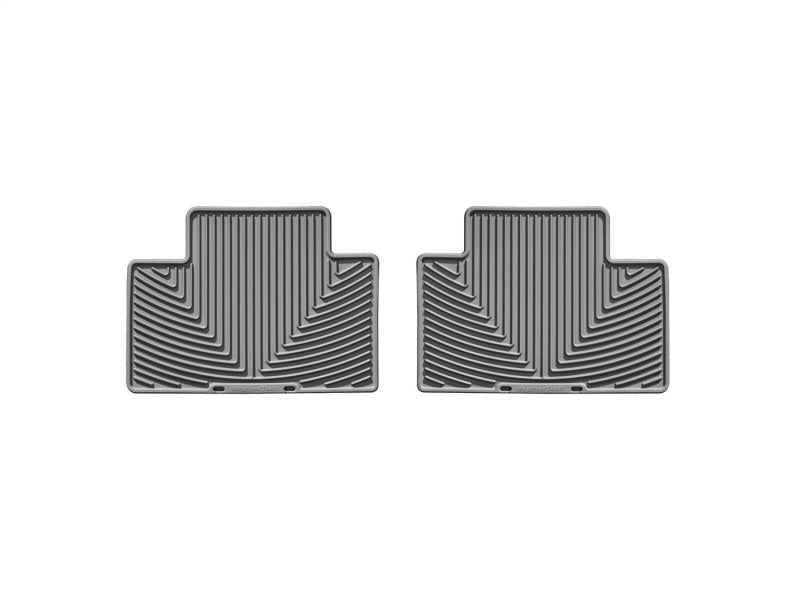 WeatherTech Rear Rubber Floor Mats | Toyota Tacoma Crew Cab (05 - 13) Grey (W136GR) - WheelFlip