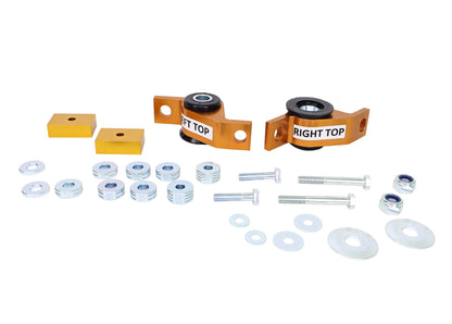 Whiteline Front Lower Control Arm Bushings - Inner Rear Position - KCA362