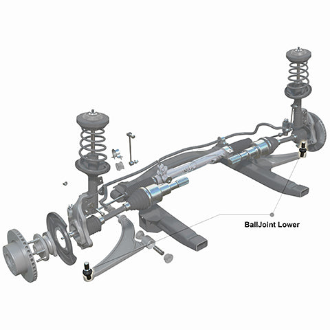 Whiteline Adjustable Ball Joints | 2016-2021 Honda Civic/Si/Type-R (KCA468)