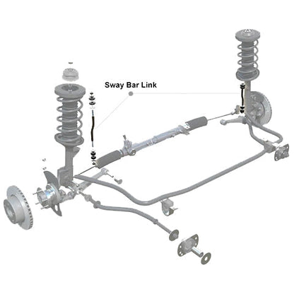 Whiteline Front Sway Bar Link | 2004-2006 Pontiac GTO Base (W22772)