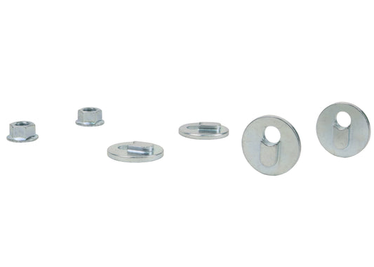 Whiteline Control Arm Lower Front Lock Washers (Caster Correction) | Multiple Chevrolet and Pontiac Fitments (W53152)