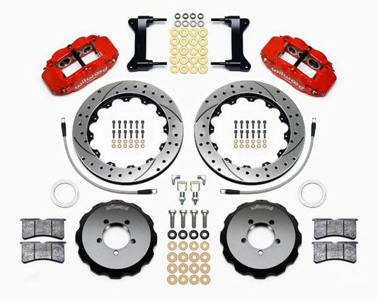 Wilwood 6R Front Drilled Big Brake Kit | 2022+ Subaru BRZ/Toyota 86 and 2013-2021 Subaru BRZ/Scion FR-S/Toyota 86 (140-12870-DR)