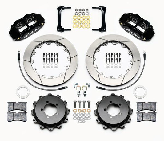 Wilwood 4R Slotted Rear Big Brake Kit | 2022 Subaru BRZ/Toyota 86 and 2013-2021 Subaru BRZ/Scion FR-S/Toyota 86 (140-12871)