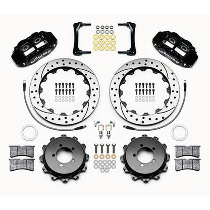 Wilwood 4R Rear Drilled Big Brake Kit | 2022 Subaru BRZ/Toyota 86 and 2013-2021 Subaru BRZ/Scion FR-S/Toyota 86 (140-12871-D)