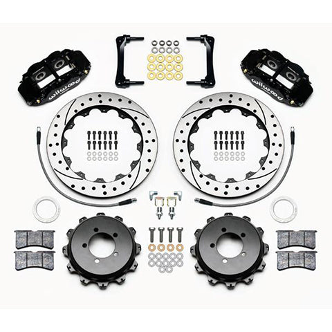 Wilwood 4R Rear Drilled Big Brake Kit | 2022 Subaru BRZ/Toyota 86 and 2013-2021 Subaru BRZ/Scion FR-S/Toyota 86 (140-12871-D)