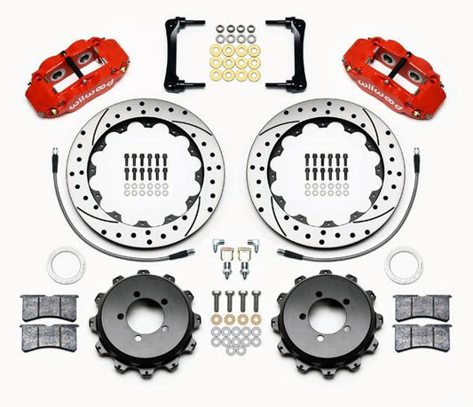 Wilwood 4R Rear Drilled Big Brake Kit | 2022+ Subaru BRZ/Toyota 86 and 2013-2021 Subaru BRZ/Scion FR-S/Toyota 86 (140-12871-DR)