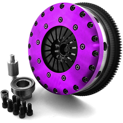 XClutch Twin-Disc Carbon Blade Clutch Kit with Flywheel | 2008-2010 BMW 135i (XKBM23595-2P)