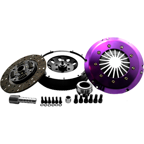 XClutch Stage 1 Single Sprung Organic Clutch Kit with Flywheel | 2011 BMW 1 Series M, 2011-2015 BMW 335i, and 2011-2013 BMW 135i (XKBM24566-1A)
