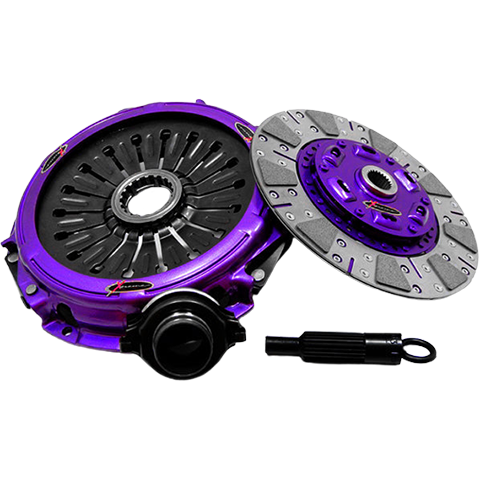 XClutch Stage 2 Single Cushioned Ceramic Clutch Kit | 2003-2006 Mitsubishi Evo 8/9 (XKMI24010-1C)