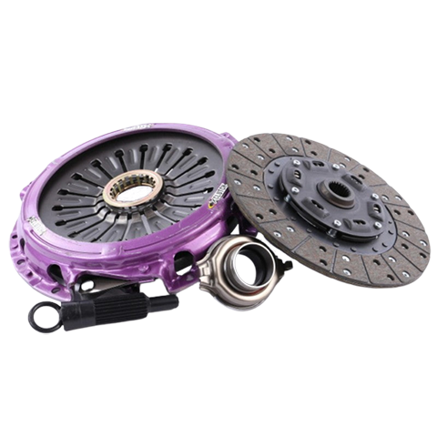 XClutch Stage 1 Sprung Organic Clutch Kit with Steel Backed Facing | 2008-2015 Mitsubishi Evo X (XKMI24011-1T)