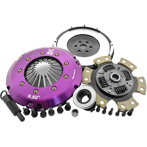 XClutch Stage 2R Ceramic Race Disc Clutch Kit | 2006-2007 Mazda 6 Mazdaspeed and 2007-2013 Mazda 3 Mazdaspeed (XKMZ24530-1R)